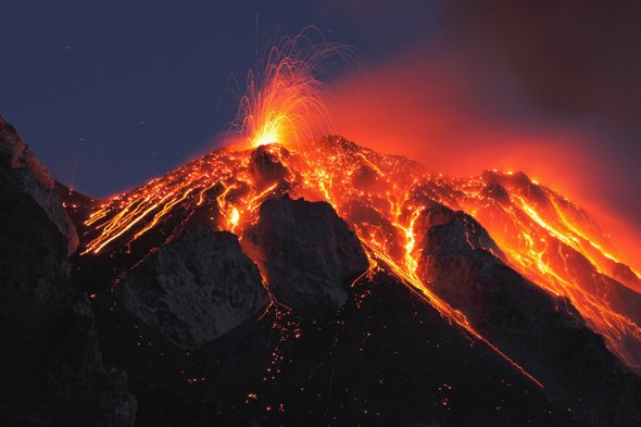 Volcanoes of Italy – Monday 24th October 2017